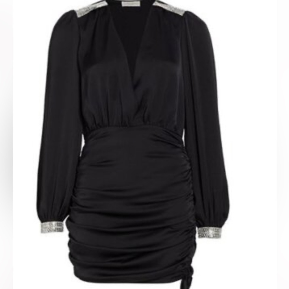 Ramy Brook‎ Foxy Embellished
Dress, Black,